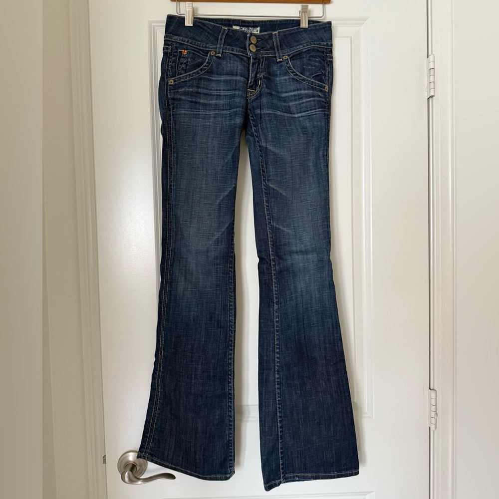 Hudson Dark Blue Flare Jeans